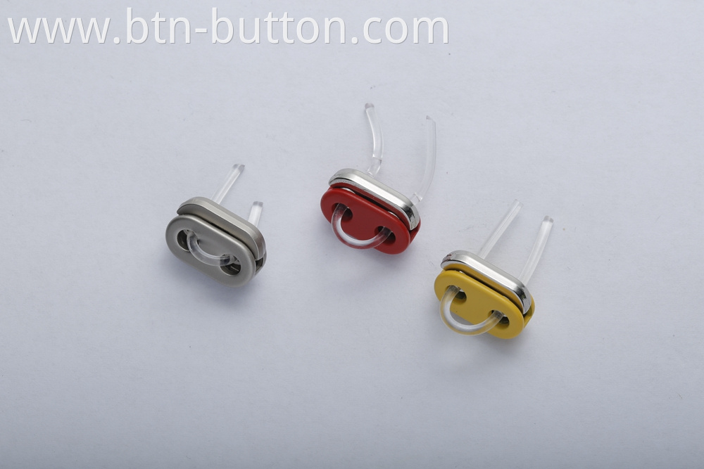 Adjustable four metal buttons
